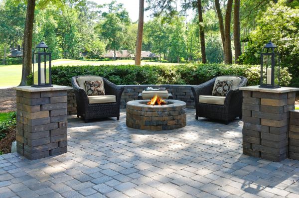 Fire Pit Installation in Brownsburg