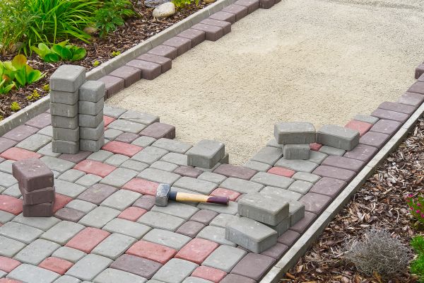 Paver Walkway Installation in Brownsburg