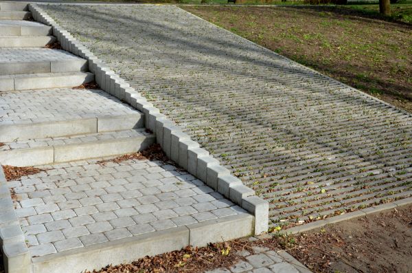 Paver Steps Repair in Brownsburg